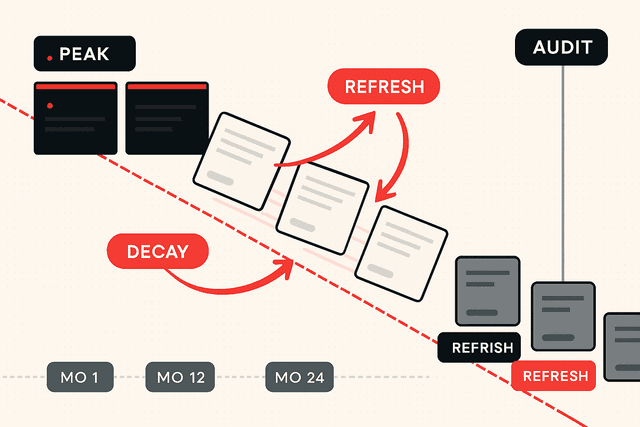 Content Decay Audit: How to Find and Refresh Posts Losing Traffic