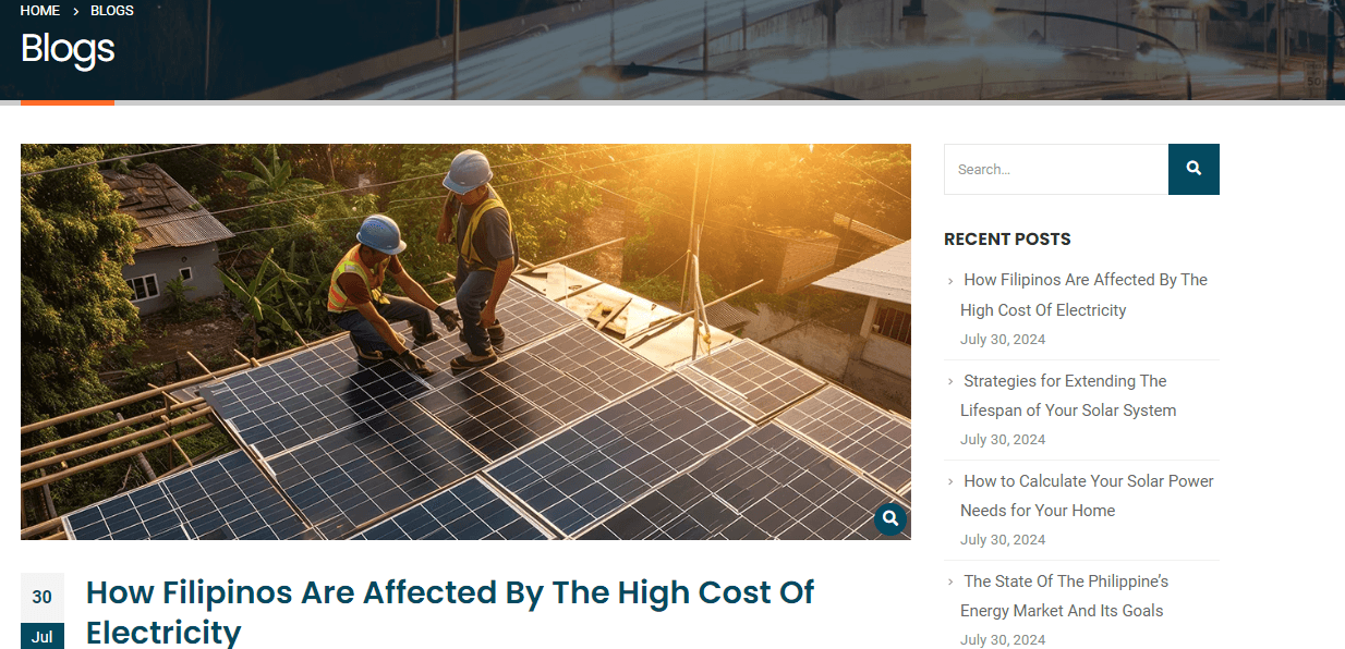 How Filipinos Are Affected By the High Costs of Electricity