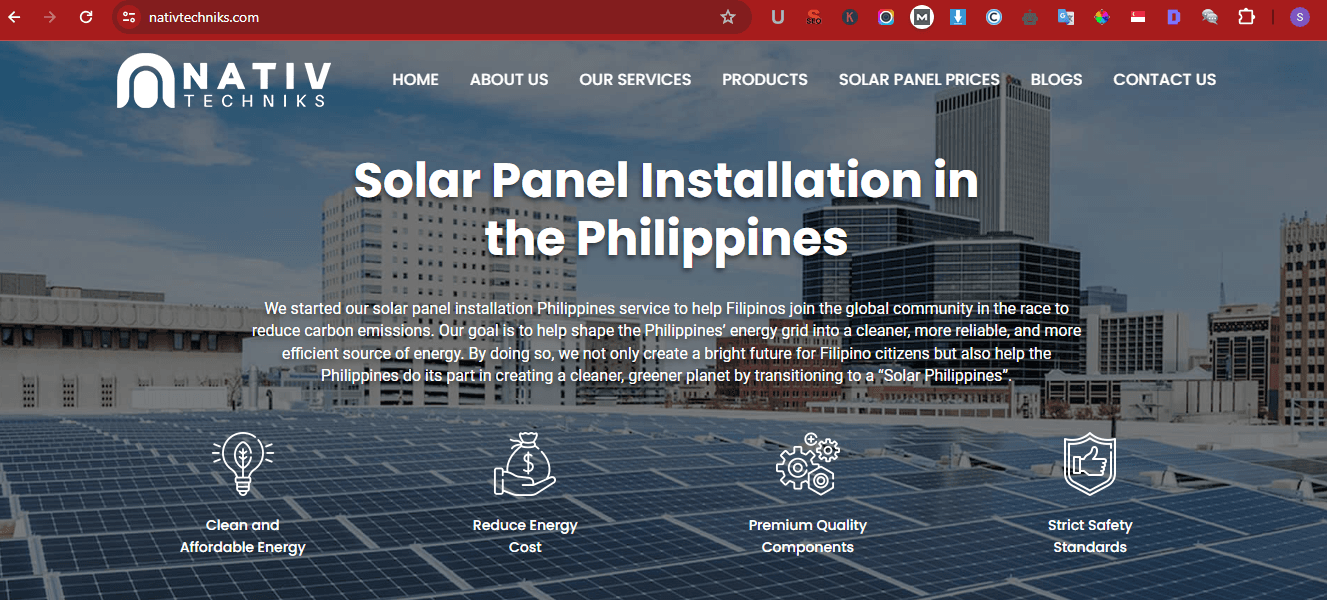 Solar Panel Installation in the Philippines