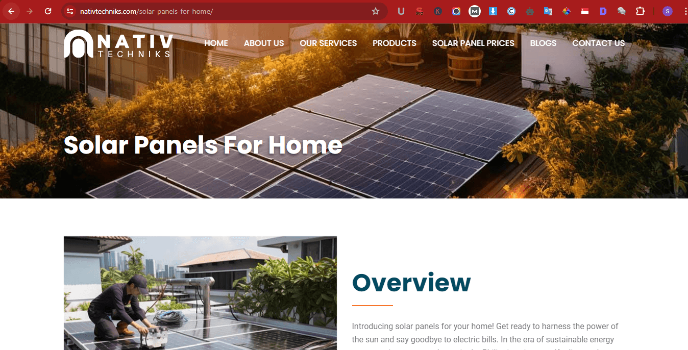Solar Panels for Home Philippines