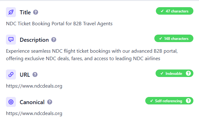 Technical SEO fixes results