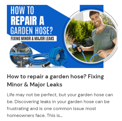 How to Repair a Garden Hose