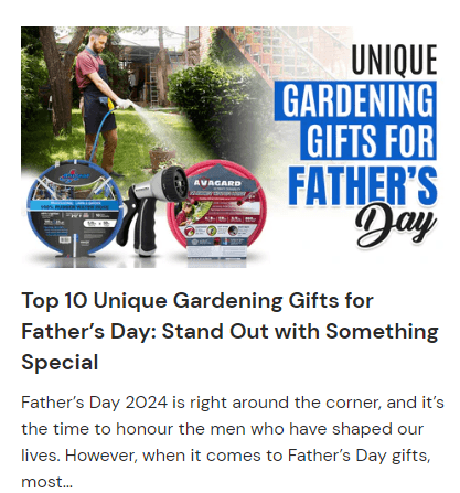 Top 10 Unique Gardening Gifts for Father's Day