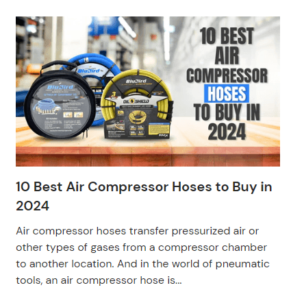 10 Best Air Compressor Hoses to Buy in 2024
