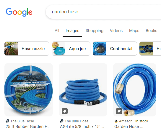 Omnichannel keyword results