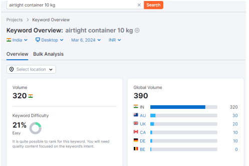 keyword overview airtight container 10 kg