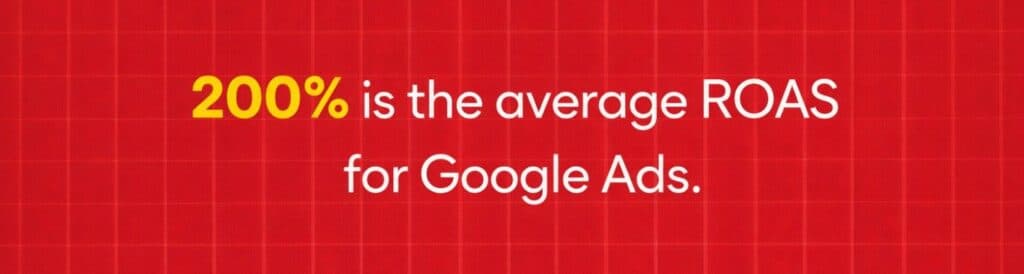 ROAS benchmarks by industry