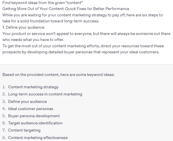 Competitive analysis framework