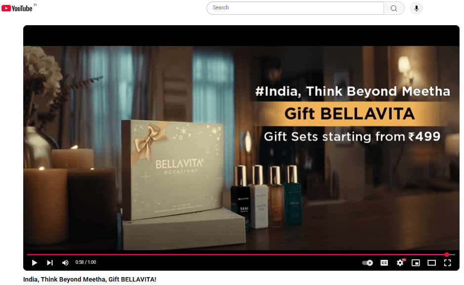 Bella Vita Think Beyond Meetha festive campaign