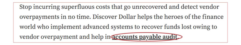 Guest post backlink pointing to Discover Dollar | Nico Digital