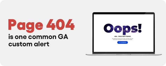 Custom alerts configuration