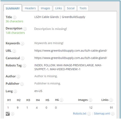 Greenbuild Supply Meta Title