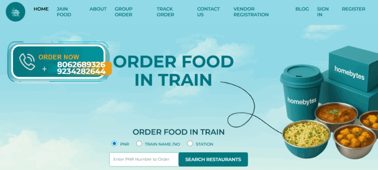 Homebytes brand overview and IRCTC partnership