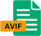 AVIF format icon