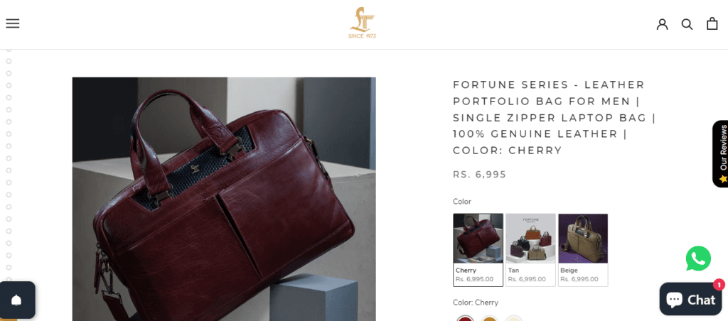 Leather Talks keyword-optimized category pages