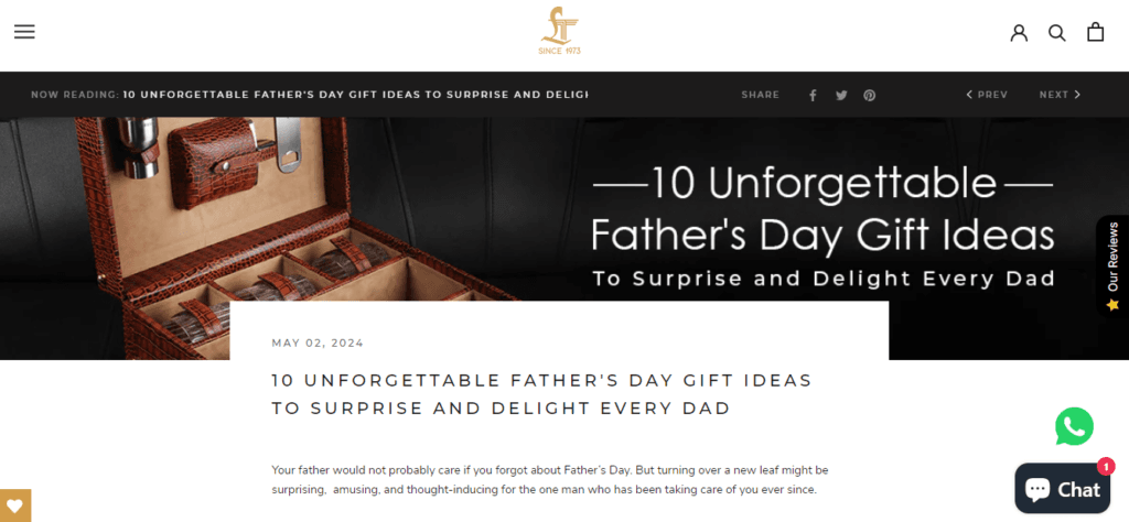 Leather Talks Father's Day blog