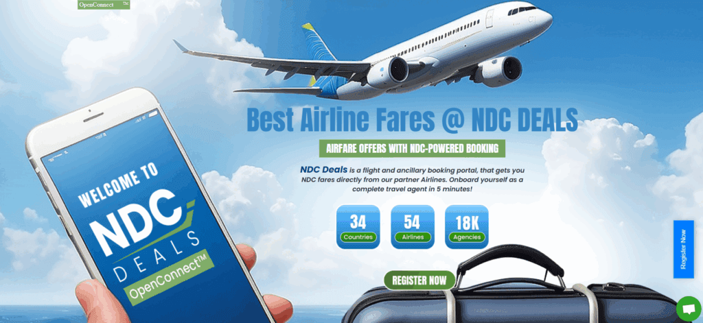 NDC Deals redesigned homepage