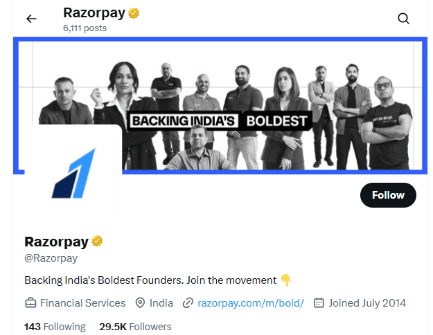 Razorpay on X