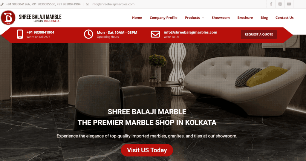 How Nico Digital Turned Shree Balaji Marble's Offline Reputation Into Online Dominance