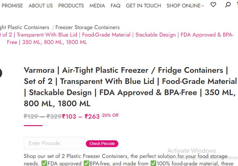 Varmora Plastech optimized Product Description