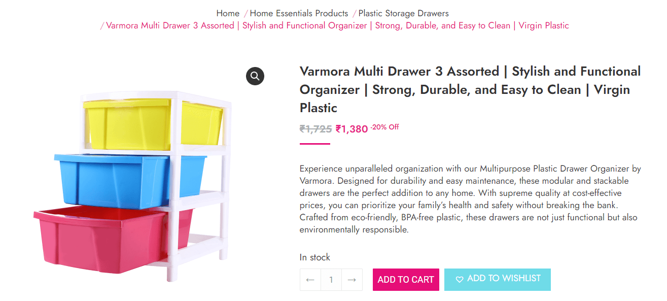 Varmora Plastech Product Description