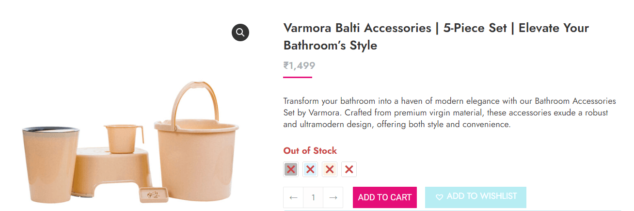 Varmora Plastech Missing Stock