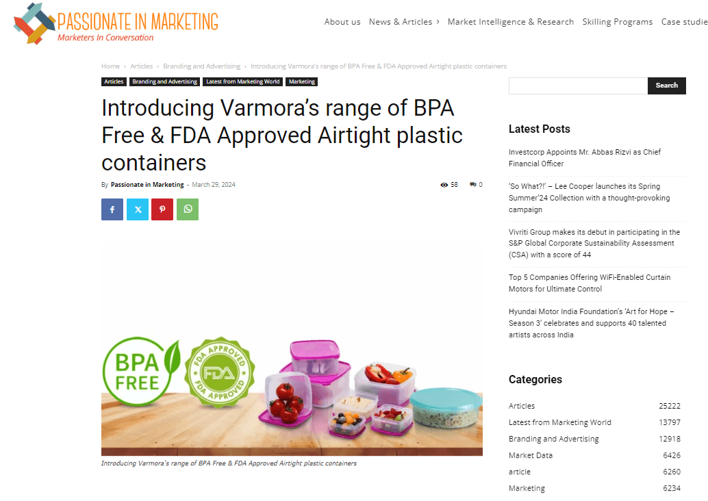 Varmora Plastech Guest Post