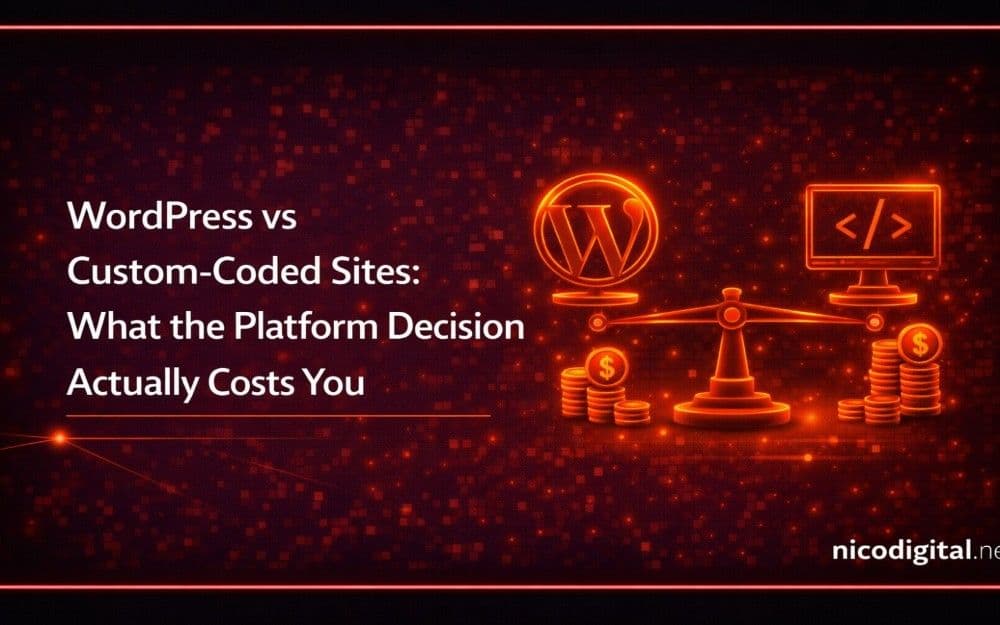 WordPress vs custom-coded sites